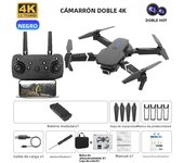 Professional E88RC Mini Drone 4K HD Camera WiFi FPV 360° Air Free Rotation Foldable Aerial Gesture Camera RC Helicopter Gift