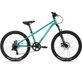 Fabricbike Terra -  Bicicleta de montaña , MTB Bicicleta Juvenil 20 y 24 Pulgadas | Cambio Shimano de 7 velocidades, Freno de Disco, Cuadro de aluminio, Suspensión delantera
