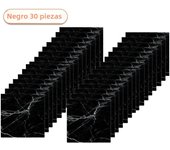 10/30/50PCS Simulated Thick Marble Tile Wall Sticker PVC Waterproof Self-adhesive Living Room Toilet Kitchen Home Floor Stickers