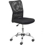 Silla Ergonómica Piqueras Y Crespo con Respaldo de Malla Negro