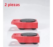 2/4/5pcs Heavy Duty Furniture Lifter Furniture Moving Transport Roller Set Heavy Duty Lifter Transport Tool Mover Roller Wheel