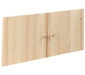 ASTIGARRAGA Pack 2 puertas Gala de madera para estanterías 75 x 35,5 cm - ASTIGARRAGA - 75247 Puerta Muebles Hogar Mesas Hogar