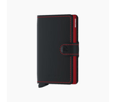 SECRID MINIWALLET MATTE BLACK & RED - MM-BLACK&RED
