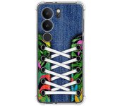 Funda Silicona Antigolpes para Vivo V29 5G diseño Zapatillas 13 Dibujos