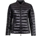 A|X ARMANI EXCHANGE Chaqueta de plumón para mujer - chaqueta acolchada, cierre con cremallera, capucha en el cuello
