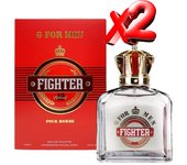 2 UNIDADES G For Men Fighter Eau de toilette pour homme 100ml Montage Brands Fragancia inspirada en otros perfumes Perfume Hombre