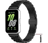 Stainless Steel Strap For Samsung Galaxy Fit 3 Metal Bracelet Luxury Bussiness Band For Samsung Galaxy Fit3 SM-R390 Accessories