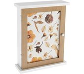 Armario de llaves Versa Pétalos Madera MDF 6,5 x 26 x 20 cm