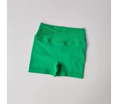 Crossover Waist Yoga Shorts Women Sport Shorts Gym Shorts Workout Running High Waist Shorts Push Up Hip Seamless Fitness Shorts