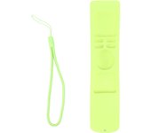 Funda para mando a distancia de TV de silicona suave, a prueba de golpes, diseño antideslizante, funda protectora para mando a distancia de TV para Xiaomi Mi 4S TV verde fluorescente