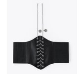 Elastic Corset Waist Belt Push Up Belt Corsets Women Body Shaper Butterfly Chain