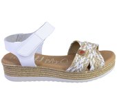 OH MY SANDALS 5692-2458 Sandalias de mujer blanco 525