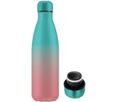 Botella Termo de Agua Térmica de Acero Inoxidable (+40 Colores) Reutilizable | Sin BPA | Mantiene 24H Frio / 12H Calor | Termo y Hermética - Doble Pared al Vacío a Prueba de Fugas (KL500 KL750 002)