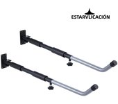 Car Roof Luggage Side Wall storage rack auto Luggage Carrier wall mounted bracket 75 kg load capacity for Surfboards Kayaks