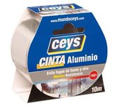CEYS CEYS Cinta de Aluminio 10m x 50mm, Máxima Resistencia - 95558 Cinta aluminio Cintas, Precintos y Embalajes Cinta Americana