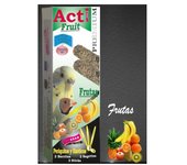 2 Barritas Acti Fruit de 55 gr cada una Periquito y Exótico