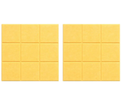 1/2/4PCS Nine Grid Felt Message Board Office Decoration Bulletin Board Notepad Home Photo Display Board Wall Decoration