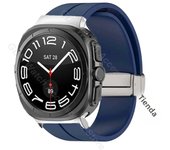 Silicone Magnetic Buckle Strap For Samsung Galaxy Watch 7 Ultra 47mm Sports Wristband For Galaxy Watch 7Ultra 47mm Loop Bracelet