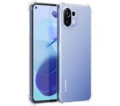 Tumundosmartphone Funda Gel Tpu Anti-Shock Transparente para Xiaomi Mi 11 Lite 4G / 5G / 5G NE