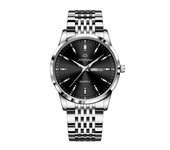 PENGAGAR Fashion Business Brand Original Man Watches Strap Trend Week Calendar Quartz Watch Luminous Waterproof Men Watch Reloj