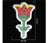 Perler Beads 5mm Hama Bead Children Educational Jigsaw Puzzle Toys DIY Gift Food Grade EVA Fuse Beads 24 Colors 4800 Pieces