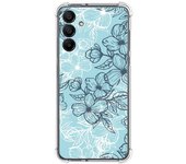 Funda Silicona Antigolpes para Samsung Galaxy A15 4G / 5G diseño Flores 03 Dibujos