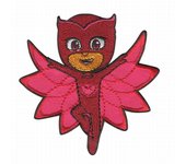 Parches Ropa PJ Mask – Parche Bordado Ropa – (licencia oficial) – PJ Mask – Héroes en Pijamas – Owlette – Buhita – 7,9 x 8,0 cm. - Moda The Happy Patch