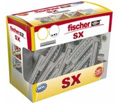 Tacos Fischer 8 x 40 mm Acero Nailon (60 unidades)