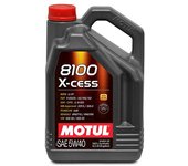 Aceite motor de coche motul 8100 x-cess 5w40 5l Abc