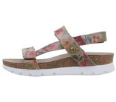 Panama Jack Selma Tropical Sandalias De Cuña Mujer Multicolor