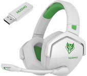NUBWO G06 Dual Wireless Gaming Headset with Microphone for PS5, PS4, PC, Mobile, Switch, 2.4GHz Bluetooth 5.3 Gaming Headphones
