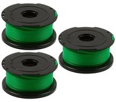 For Black Decker String Trimmer Strimmer Green Spool And Line X 3 Gl7033