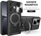 Case For Xiaomi Redmi Note 13Pro Plus13c Xiaomi 14pro 14 Magnetic rotating sliding camera 360 Rotate Kickstand Case Cover