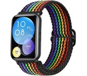 Band for HUAWEI watch fit 2 strap accessories braided solo loop bracelet wristband replacement belt correa HUAWEI watch fit2