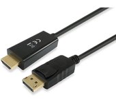 Equip - 119392 Cable adaptador de DisplayPort a HDMI, 5,0 m 119392