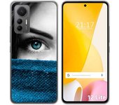 Funda Silicona para Xiaomi 12 Lite 5G diseño Ojo Dibujos