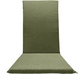 Your Craftsman Design-Algodón para Silla de Playa de Jardín de loneta Lisa 120x50x3,5 cm - Colchoneta para tumbona fabricada en Italia
