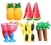 10 Pcs Beach Towel Clips Portable Chair Holders Bright Color Towel Clips Plastic Cute Clothes Clips