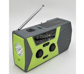 Cargador de emergencia de teléfono USB , manivela Solar de mano, Radio meteorológica portátil para Cargador al Aire Libre, equipo de Camping, herramienta de supervivencia ,Radio meteorológica recargable