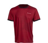 Black Crown - Camiseta para Hombre de Pádel Monterrey - Poliéster y Elastano - Manga Corta - Deporte - Ligereza Movilidad y Comodidad - Transpirable