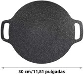 BBQ Pot Multi-Griddle Iron Plate Korean Barbecue Grill Pan Yakiniku Korean Grill Pan Outdoor Portable BakingTray
