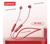 Original Wireless Lenovo SH1 Bluetooth 5.0 Simple Design Headset Soft Wire Earphones Bend Arbitrarily Headphones with Mic
