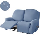 MA Funda de sofá reclinable elástica de Color sólido de 1/2/plazas, fundas de Spandex elásticas para sillón, fundas de sofá extraíbles para el hogar,función dividida,  Lazyboy, Chivas Regal Chivas