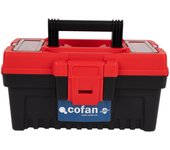 Caja de Herramientas Semiprofesional Cofan con Organizadores y Bandeja Móvil | Cierres de ABS | Medidas: 60 X 28,5 X 32 Cm
