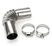 Elbow Air Parking Heater Exhaust Pipe Coupling Band Clamp For Webasto Heater Exhaust Pipe Coupling Professional Tools
