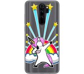 Tumundosmartphone Funda Gel Transparente para Xiaomi Redmi Note 8 Pro diseño Unicornio Dibujos