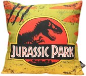 Cojin cuadrado logo coche jurassic park envasado vacio