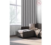 Cortina Lisboa Gris transforma tu salón, dormitorio o cocina con esta cortina translúcida de ollados. Fabricada con materiales reciclados, incluye cinta pasabarras para un ajuste perfecto. ¡Disfruta de la calidad y la belleza! Fabricado en España