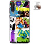 Tumundosmartphone Funda Gel Tpu para Alcatel 1S 2020 / 3L 2020 diseño Comic Dibujos