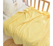 Manta de felpa para bebé, ideal para guarderías, siestas y aire acondicionado.